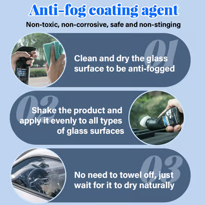 BUY 2 GET 3 FREE🔥Micro-molecular Anti-fog Coating Agent Wiper