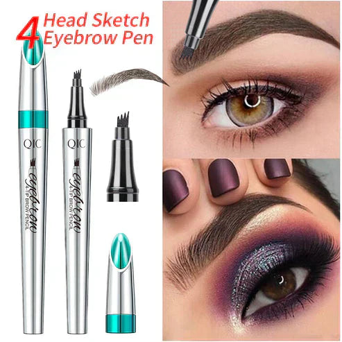 🔥Big Sale 50% OFF🔥Waterproof 3D tattoo pencil with 4 fork tips for microblading (💥buy 1, get 1 free)