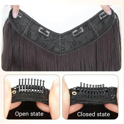 🎅Xmas Specials🎄Clip in U-Shaped Hair Extension Hairpiece for Women