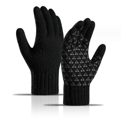 USB Heated Knit Gloves - Touch Screen Friendly