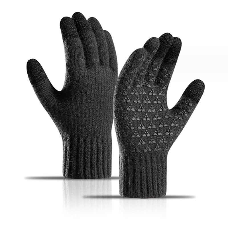 USB Heated Knit Gloves - Touch Screen Friendly