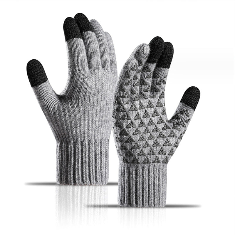 USB Heated Knit Gloves - Touch Screen Friendly