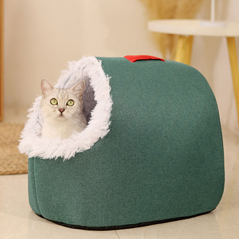 💥40% OFF 🐾OFFWinter Warm Pet Cave Bed