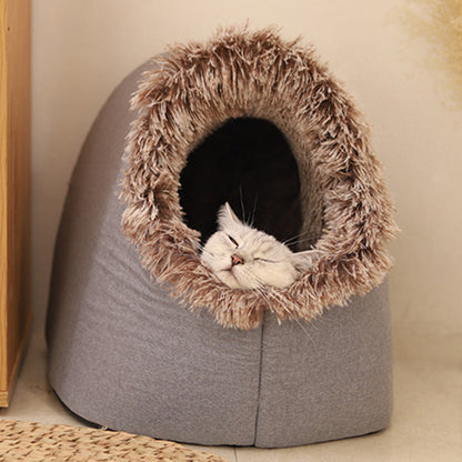 💥40% OFF 🐾OFFWinter Warm Pet Cave Bed