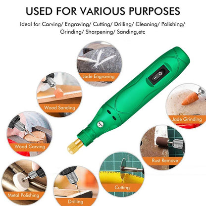 🔥Pen-shaped Multifunctional Mini Grinding Tool with 15000RPM High Speed