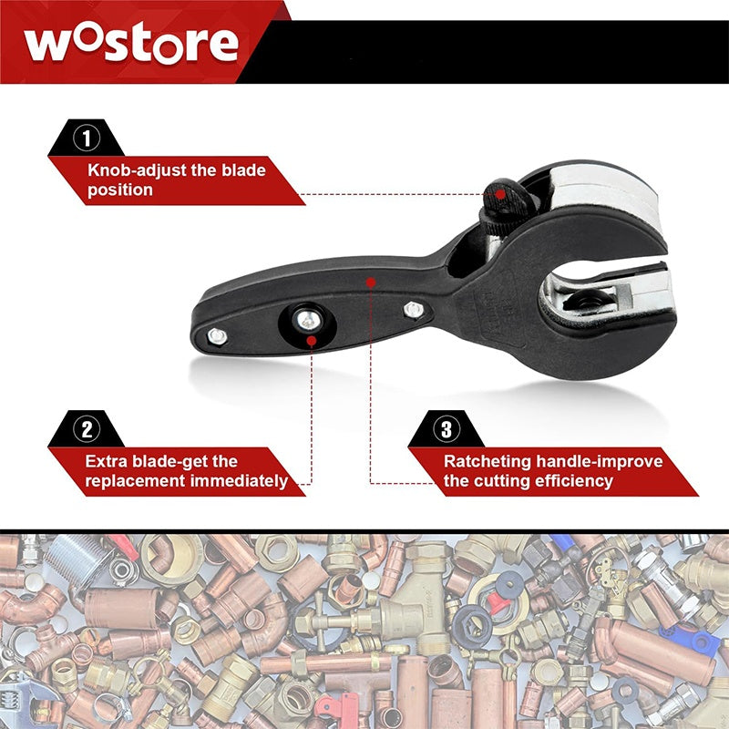 🔥Hot Sale 40 % OFF🔥Ratcheting Tubing Cutter🔧