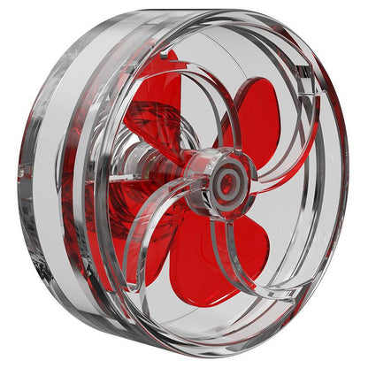 Auto-Rotating 4-Blade Fan Kit for Fish Tank Outlet