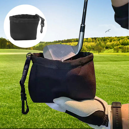 Golf Club and Golf Ball Cleaning Bag