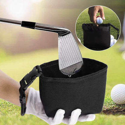 Golf Club and Golf Ball Cleaning Bag