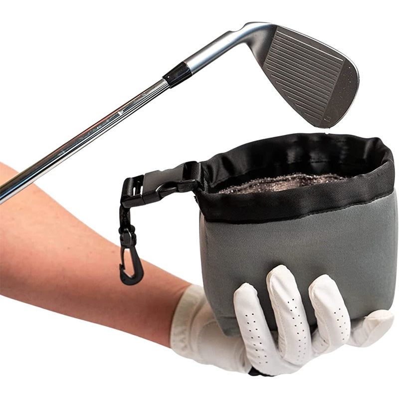 Golf Club and Golf Ball Cleaning Bag