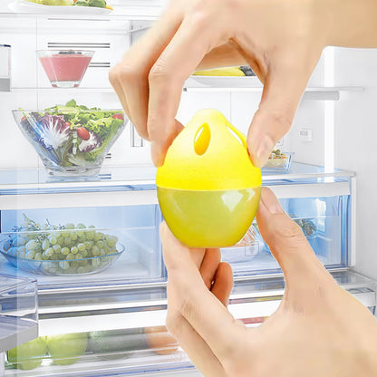 Lemon-Shaped Refrigerator Deodorizer