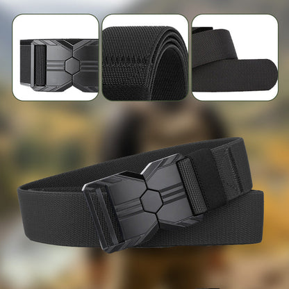 Elastic Stretch Woven Belt with Socket