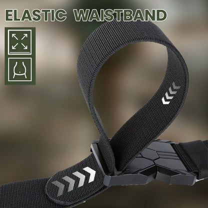 Elastic Stretch Woven Belt with Socket