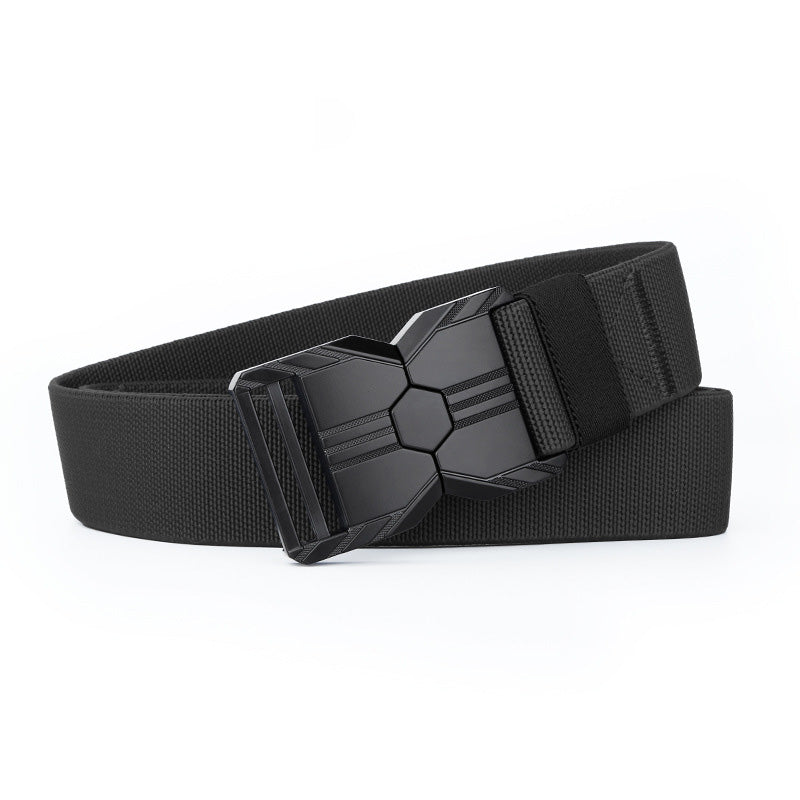 Elastic Stretch Woven Belt with Socket