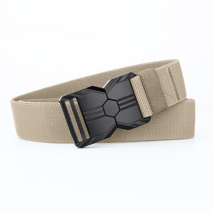 Elastic Stretch Woven Belt with Socket